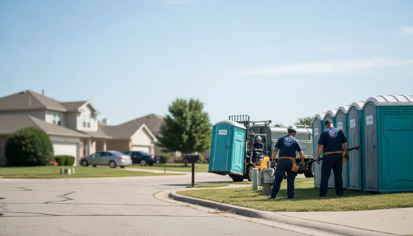 Porta Potty Rental in Tivoli, TX near me